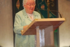 Sr Vickey Haran sharing memories of the early days