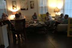 The D'Arcy family of New Orleans invited the Sisters to dinner and to socialize on the eve of our celebration.