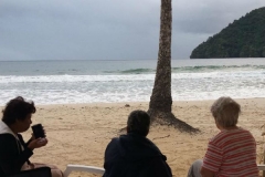 Silent Reflection at Maracas Bay, Trinidad