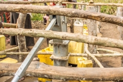 The well in the village of Kyedikyo