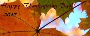 Read more about the article Happy Thanksgiving Day!